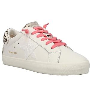 Vintage Havana Women’s Giselle Cheetah Size 37 US 7 Slip On Sneakers Leather